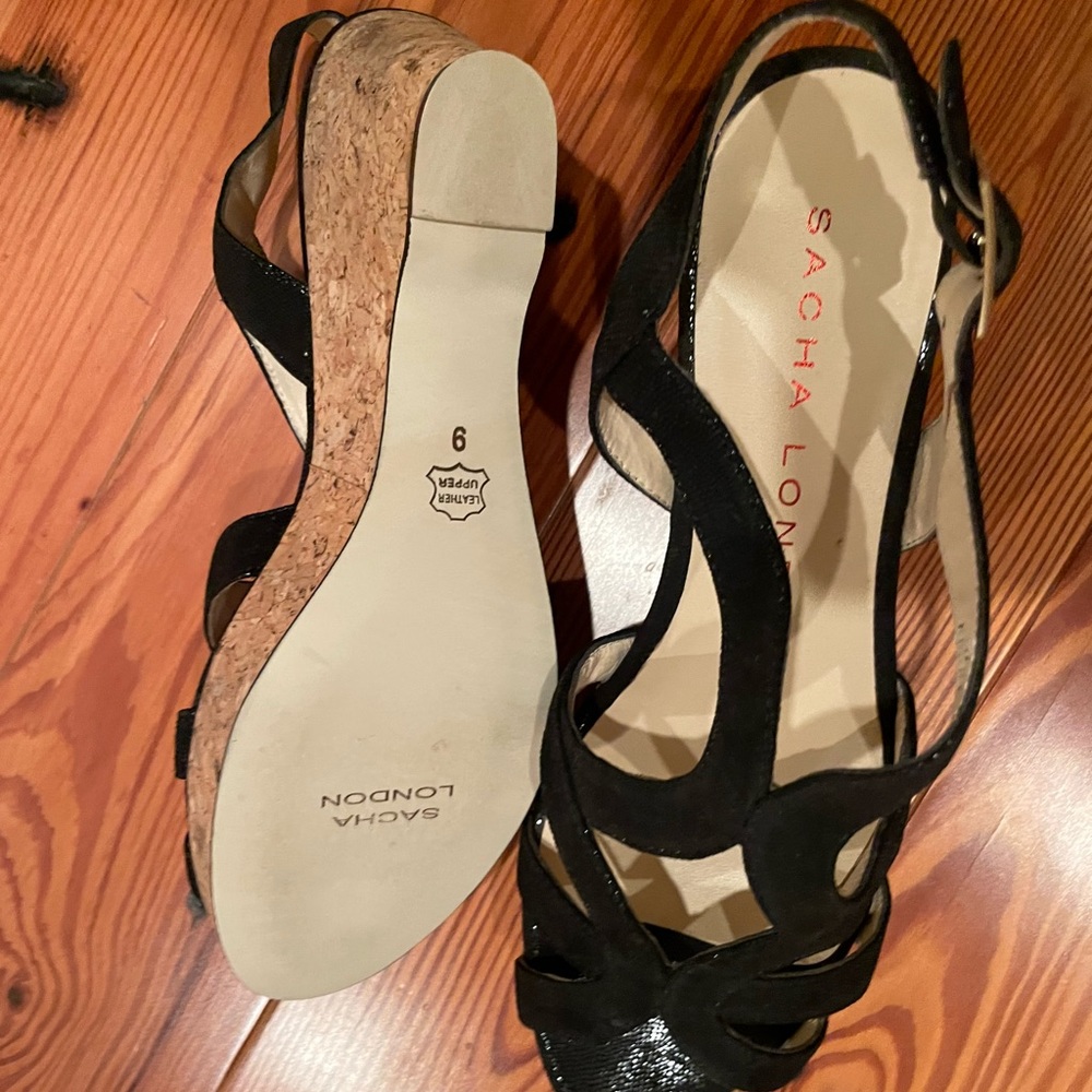 Sacha London - black with slight shimmer. Wore once